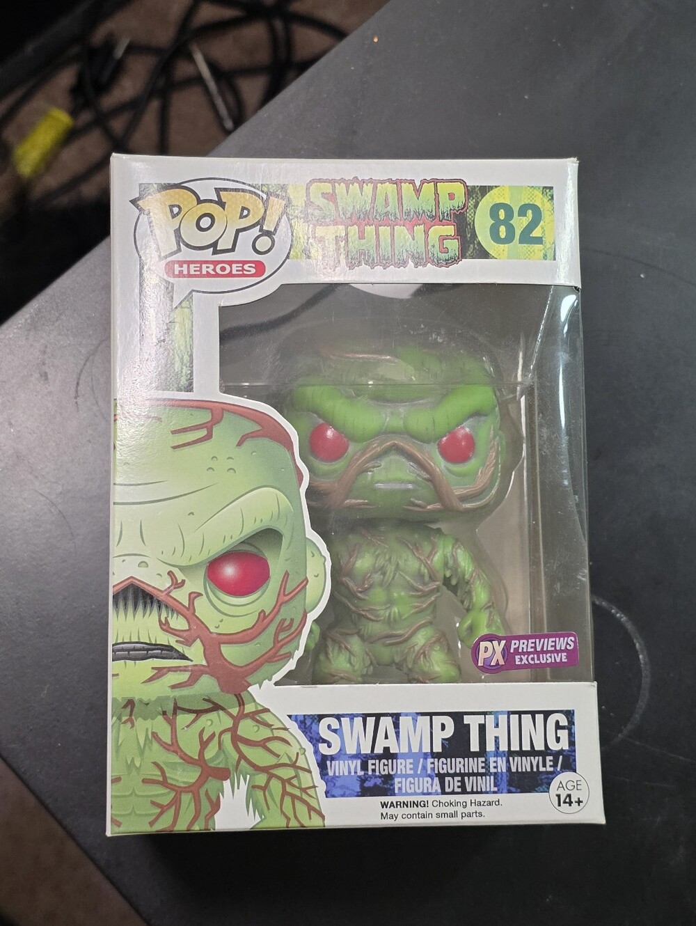 Funko Swamp Thing PX Previews Exclusive Vinyl Figure - Green & Red
